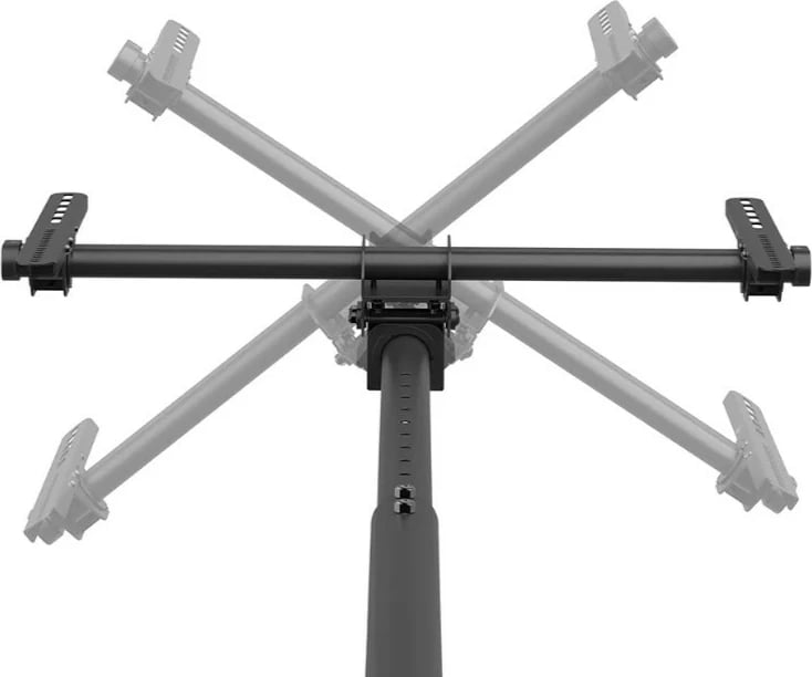 Mbajtës tavani për TV/monitor Neomounts CL35-440BL16L, 37-70 inç, 50 kg, i zi