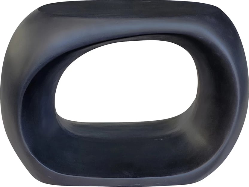 Tavolinë anësore Boogie 2, ngjyrë e zezë, 70x37x45