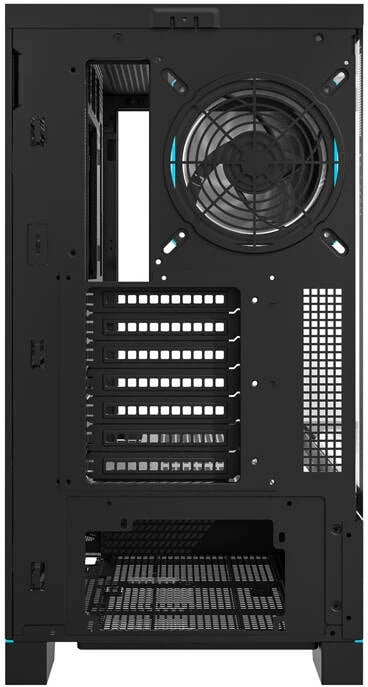 Kasë Darkflash DY451 PRO, Midi Tower, ARGB, panel xhami, e zezë, me 1 ventilator