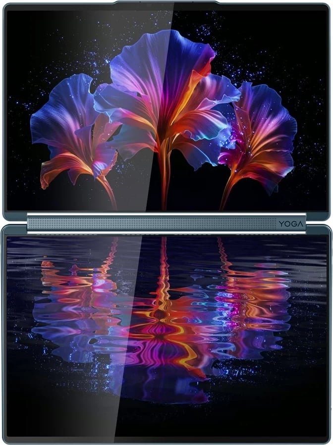 Laptop Lenovo Yoga Book 9 14IAH10, Intel Core Ultra 7 255H, 14", 32 GB RAM, 1 TB SSD, OLED Touchscreen, Teal