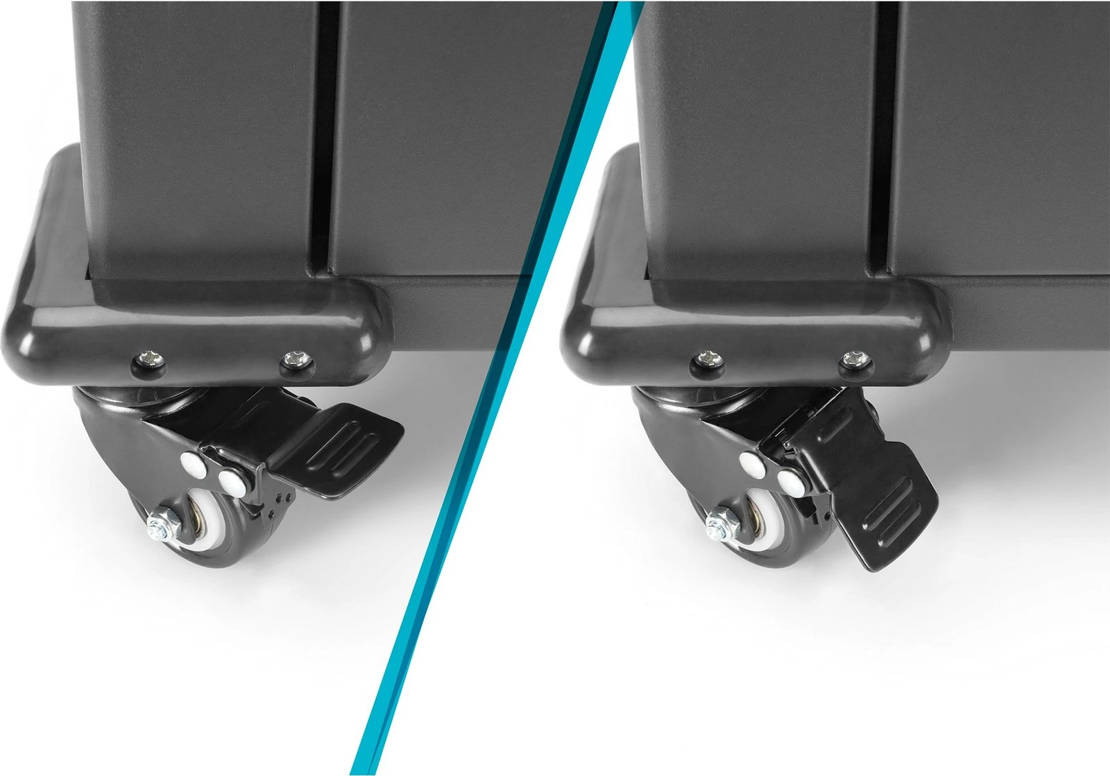 Kasë karikimi Digitus për 16 tabletë deri 14 inç, USB-A, me rrota, e zezë