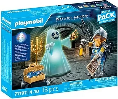 Set lodrash Playmobil Novelmore 71797, 18 pjesë, me dritë LED