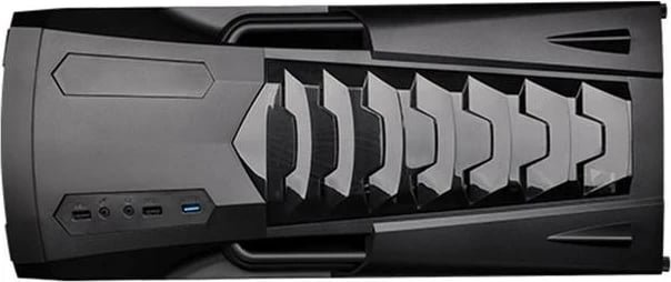 Kasë Thermaltake Versa N24, e zezë