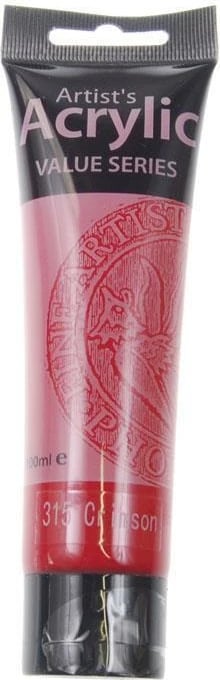 Ngjyrë akrilike PHOENIX 315 Crimson, tub 100ml