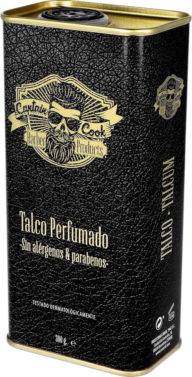 Talc i parfumosur unisex Eurostil Captain Cook 300g
