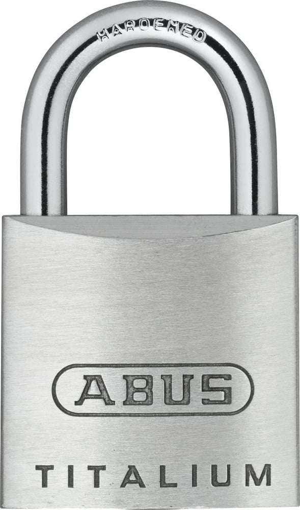 Dry sigurie ABUS Titalium 25mm, 2 çelësa, metalik