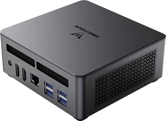 Kompjuter mini barebone, Minisforum UM790 Pro, Ryzen 9 7940HS, Radeon 780M, USB4, Wi‑Fi 6E, pa RAM/SSD/OS