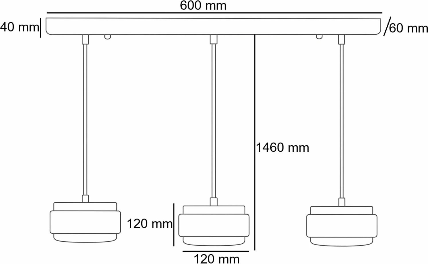 Llambë tavani Opviq Lover C, dru arre, bezhë