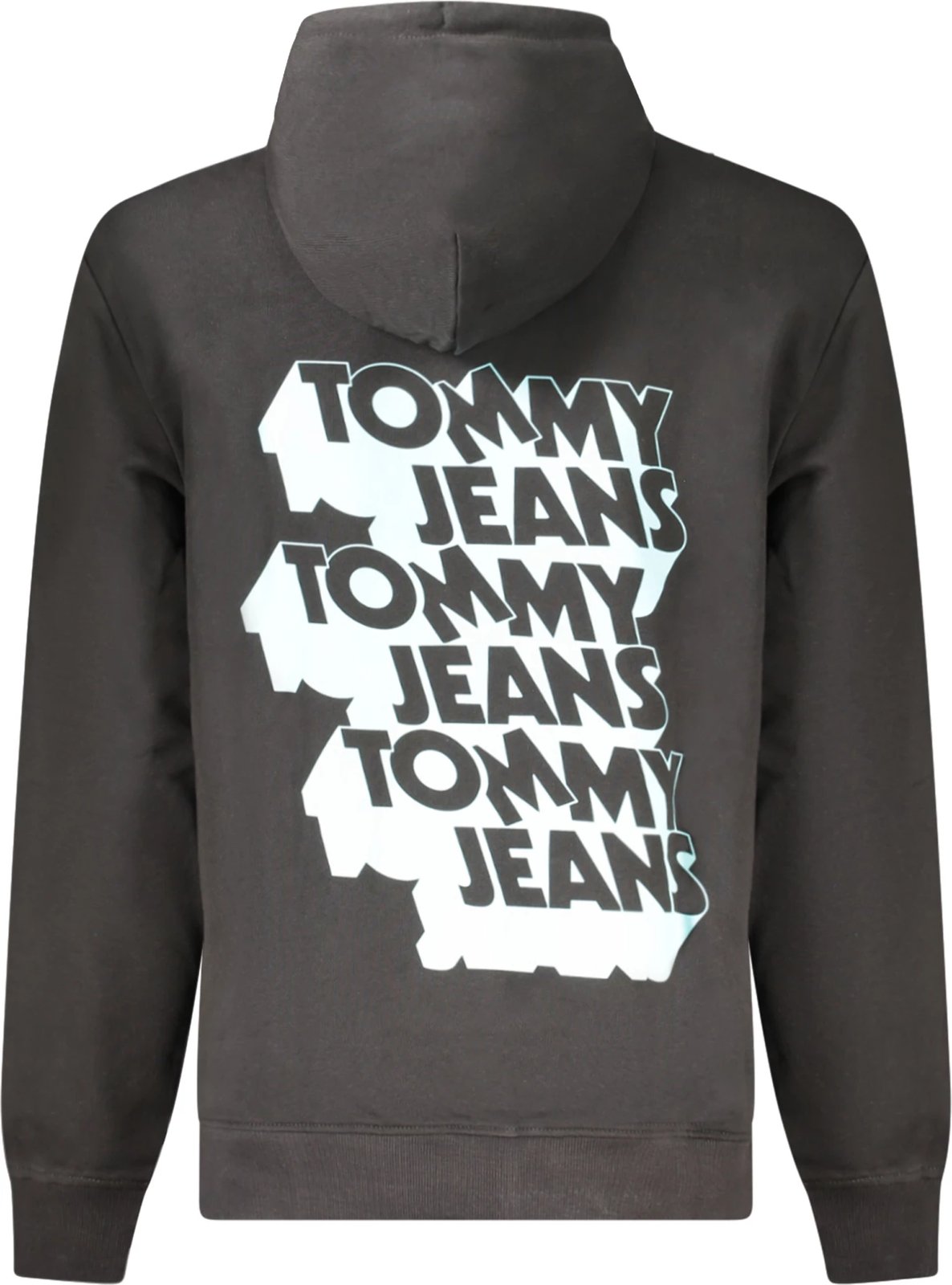 Duks për meshkuj TOMMY HILFIGER zip-up, i zi Duks për meshkuj TOMMY HILFIGER zip-up, i zi