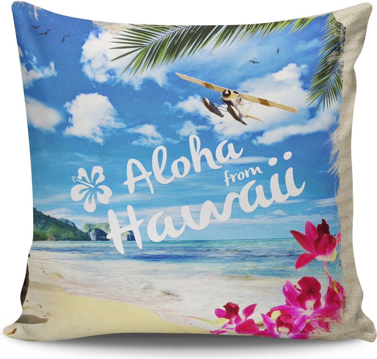 Jastëk Aberto Design, KRLNTHW-3, shumëngjyrësh, 43x43cm