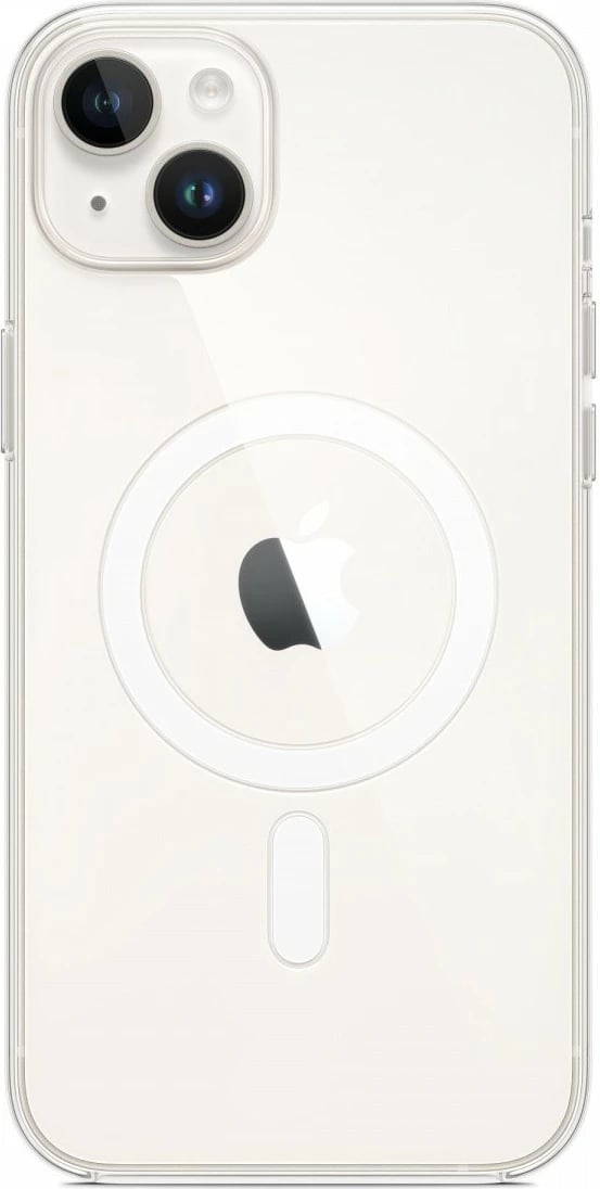 Mbështjellës Apple MagSafe për iPhone 14 Plus, Transparent