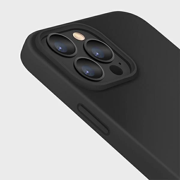 Mbështjellës UNIQ Lino për iPhone 13 Pro Max, i zi