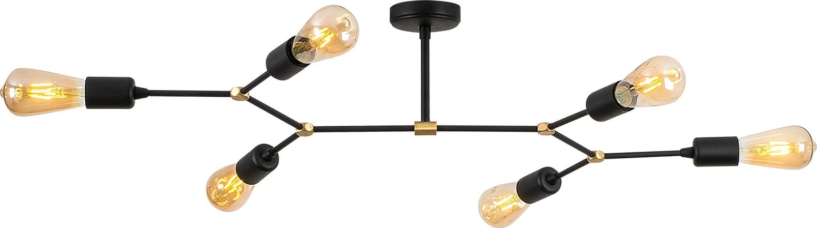 Llambë tavani Opviq, Sparrow - 1242, ngjyrë e zezë