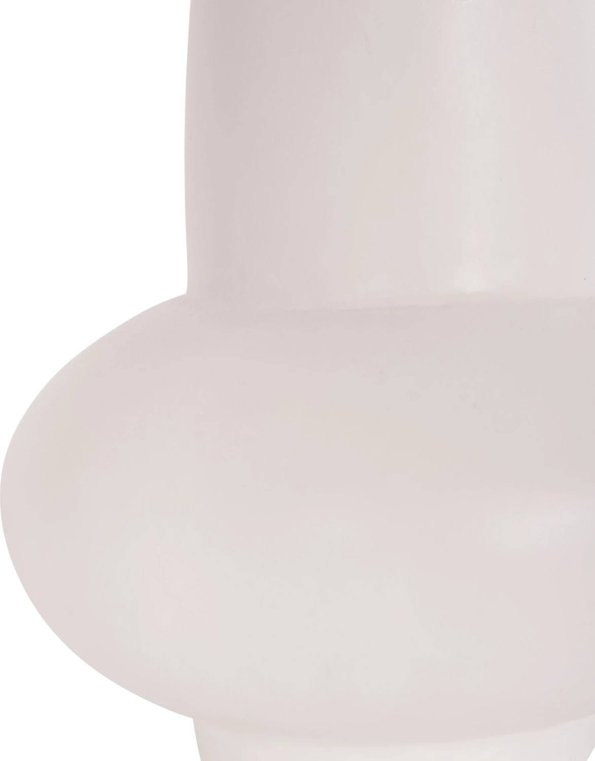 Vazo dekorative për tavolinë LEMA, terrakotë e bardhë, FH4664.02S, 22x22cm