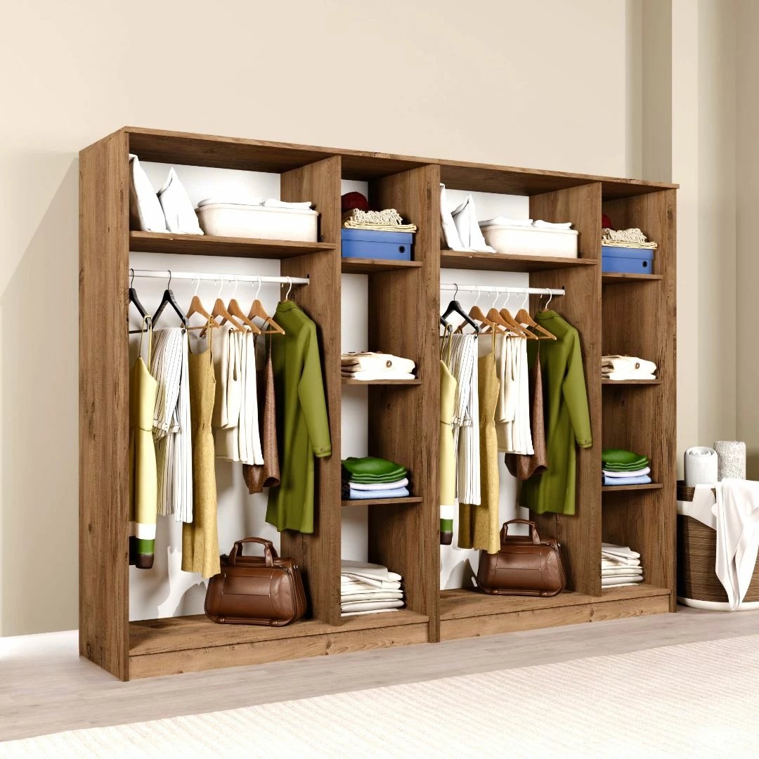 Dollap rrobash, ngjyrë Atlantic Pine, Skye Decor, 1600-120