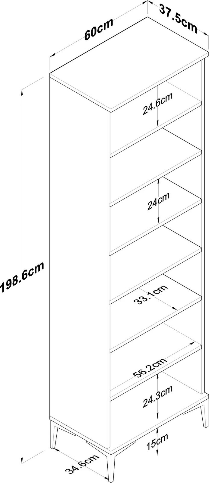 Stendë korridori, ngjyrë arrë dhe e bardhë, EA116-2746