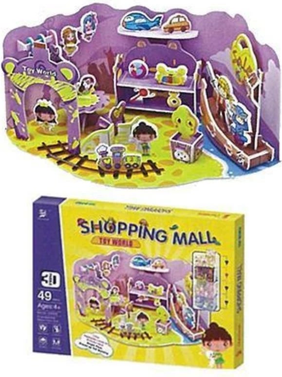 Puzzle 3D Charmland "Playroom" 49 pjesë