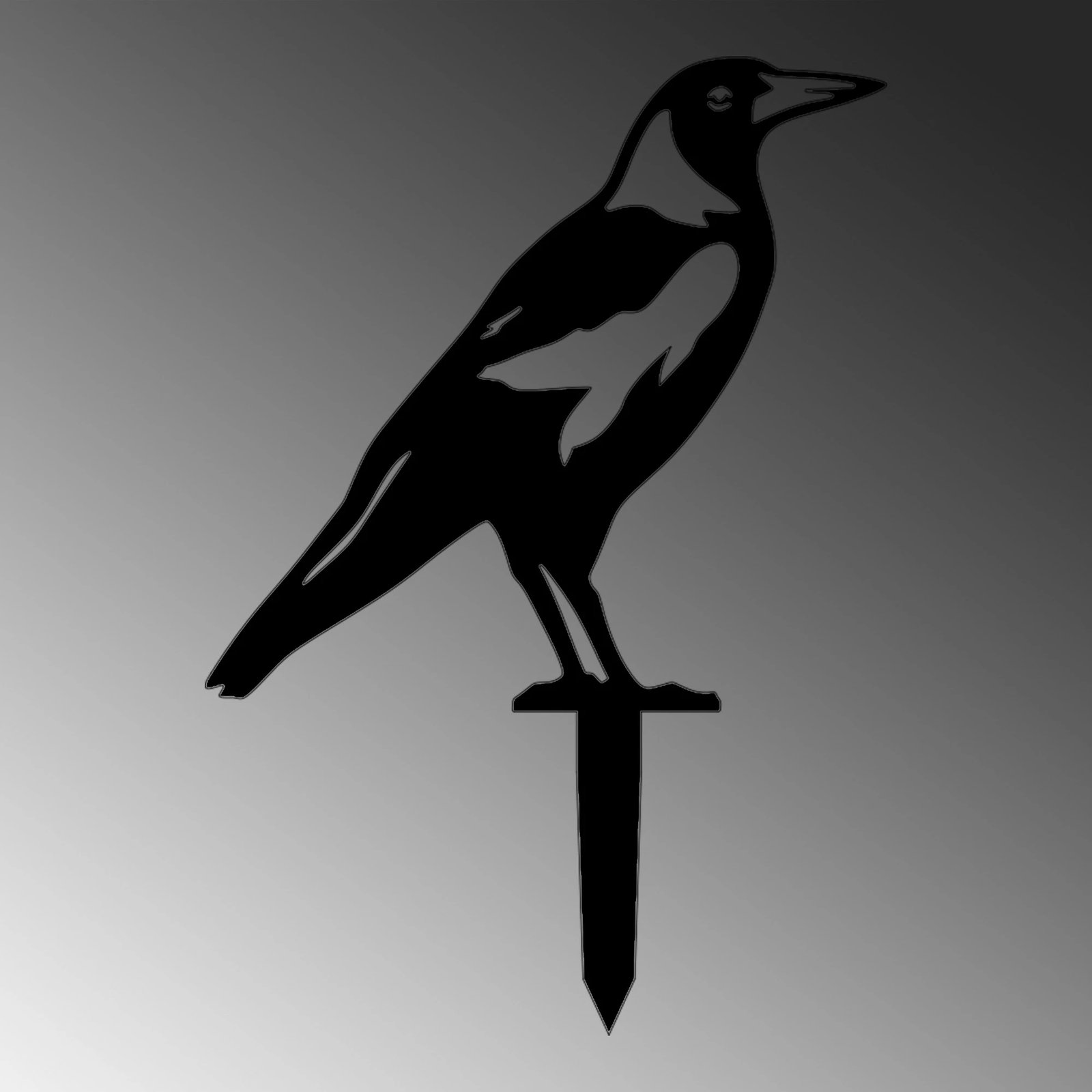 Objekt dekorativ për kopsht, dizajn Aberto, Zogu 02