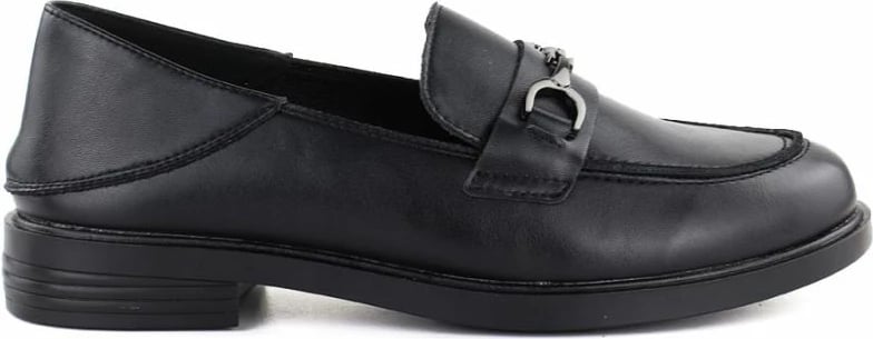 Mokasina lëkure për femra Vinceza 18117, të zeza