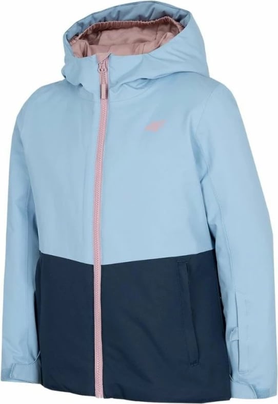 Xhaketë për Vajza 4F Jr HJZ22 JKUDN001 30S, Ngjyrë Blu e Errët