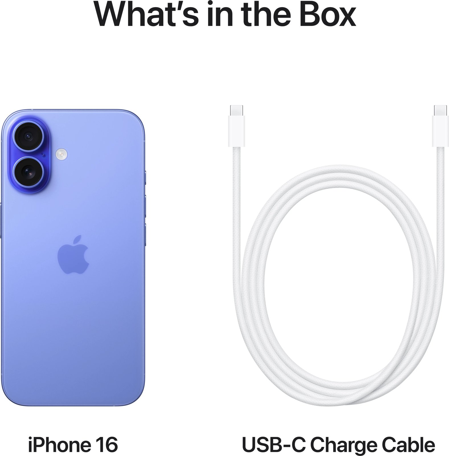 Apple iPhone 16, 6.1", 128GB, ultramarine
