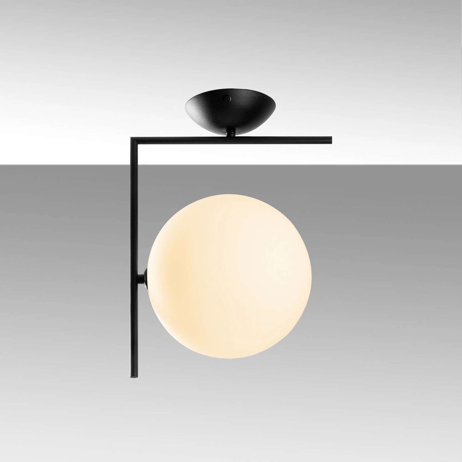 Llambë tavani Opviq, Luminar - 14120, ngjyrë e zezë