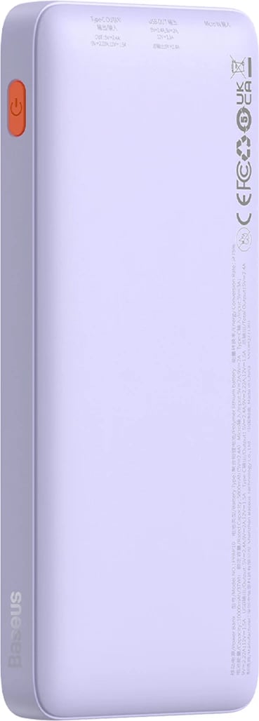 Powerbank Baseus Airpow 10000mAh, 20W, Violet