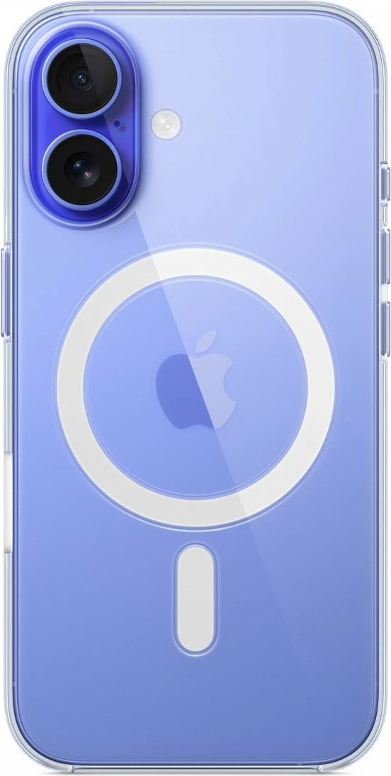 Mbështjellës Apple MagSafe për iPhone 16, Transparent