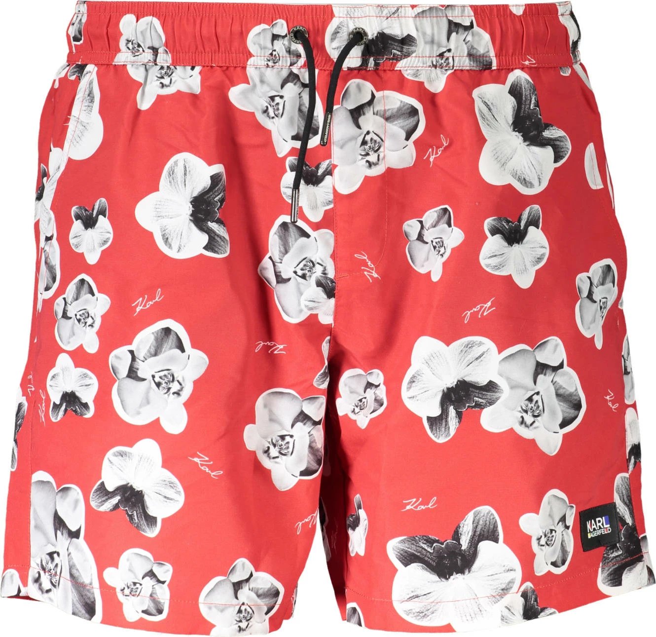 Të poshtme noti KARL LAGERFELD BEACHWEAR meshkuj, të kuqe