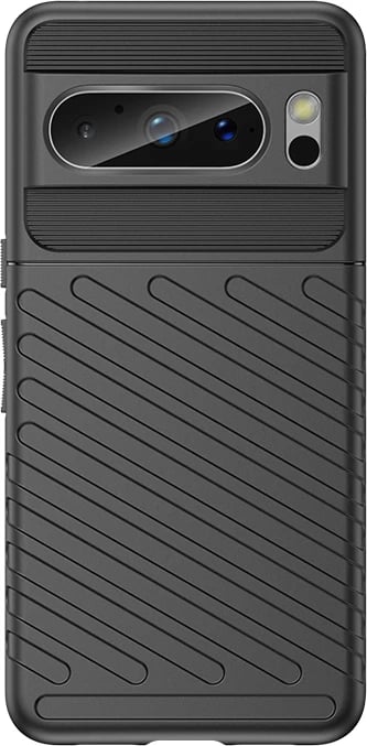 Mbështjellës Hurtel Thunder Case për Google Pixel 8, i zi