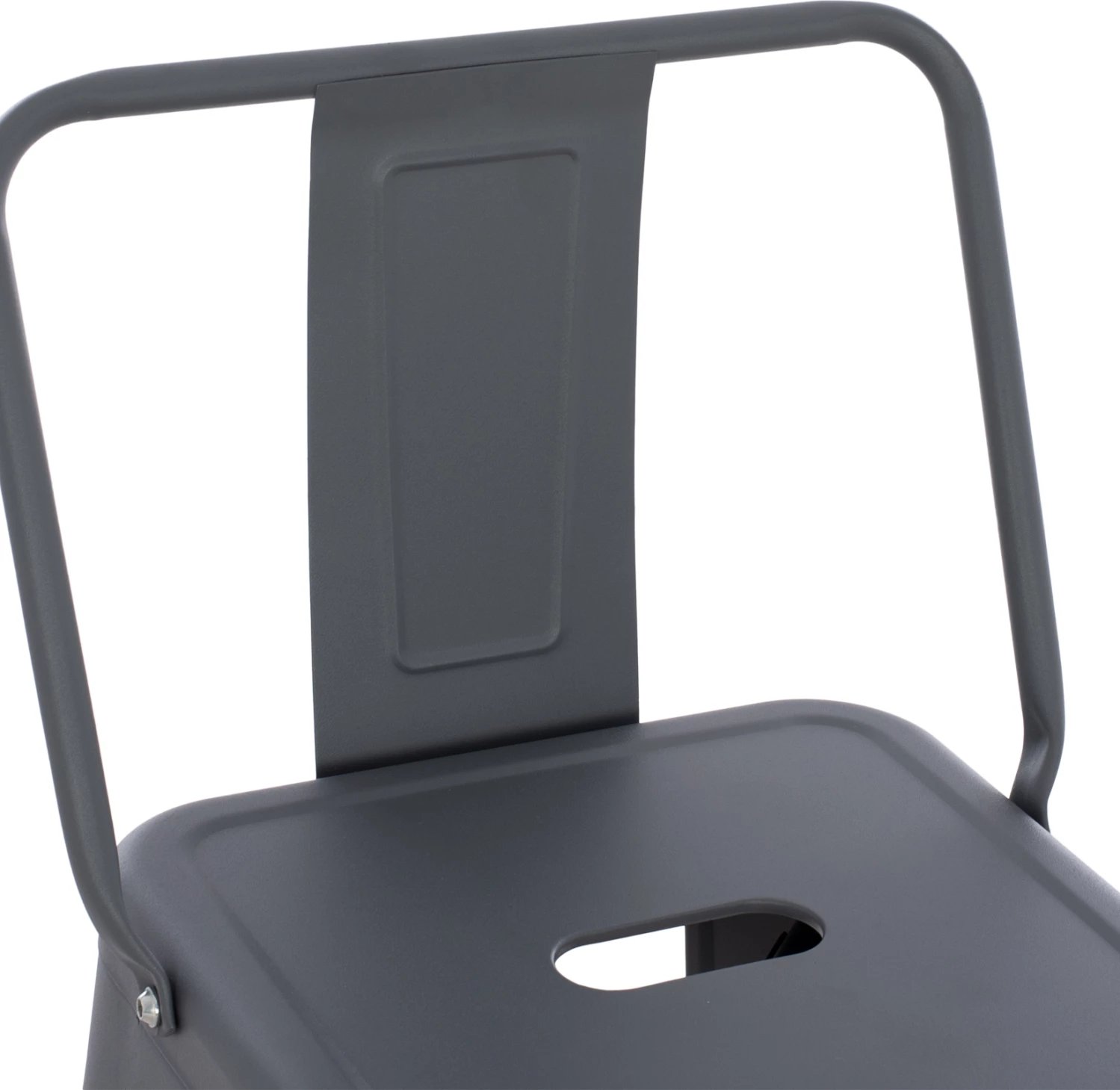 Karrige për bar me mbështetëse MELITA-PRO FH8643.50 metalike, ngjyrë gri, 42x42x100H cm