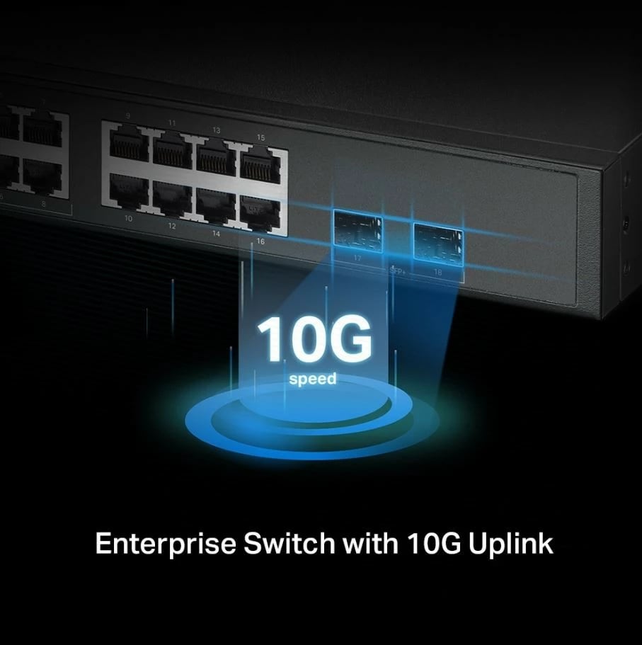 Switch TP-LINK SG3218XP-M2, 16x2.5GE PoE+, 2xSFP+, i zi