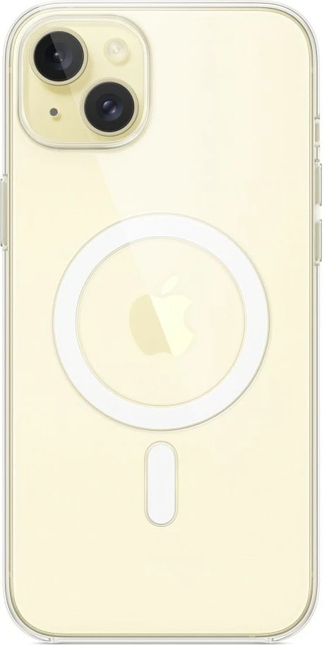 Mbështjellës Apple iPhone 15 Plus, MagSafe, transparent