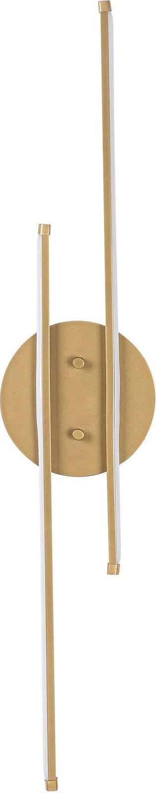 Llambë muri Opviq, Umut, ngjyrë ari, 17x86x5cm