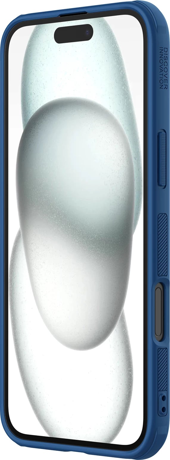 Mbështjellës Nillkin Super Frosted Shield Pro për iPhone 16, Blu
