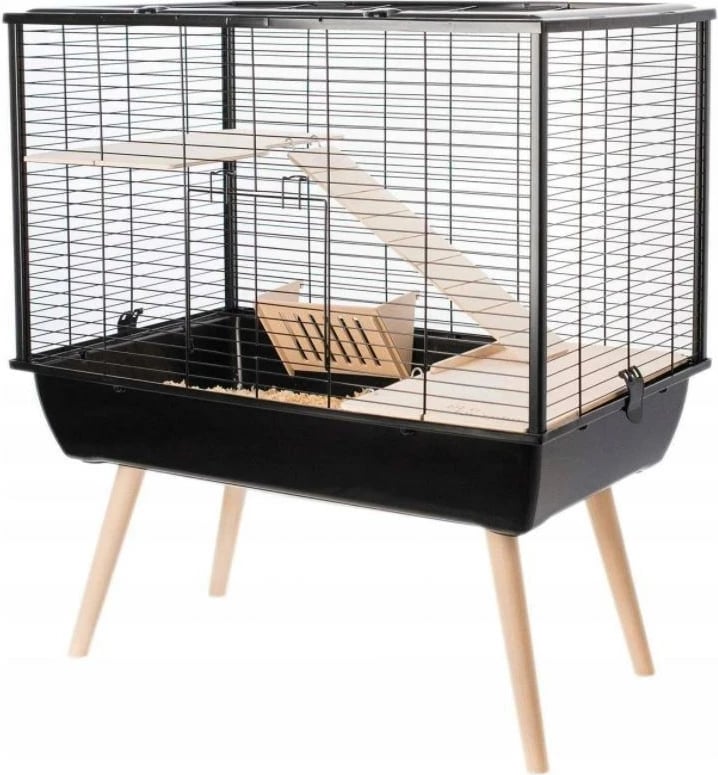 Kafazë për brejtës Zolux Cage Muki Large, i zi 
