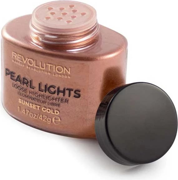 Revolution Pearl Lights Loose Highlighter - Sunset Gold