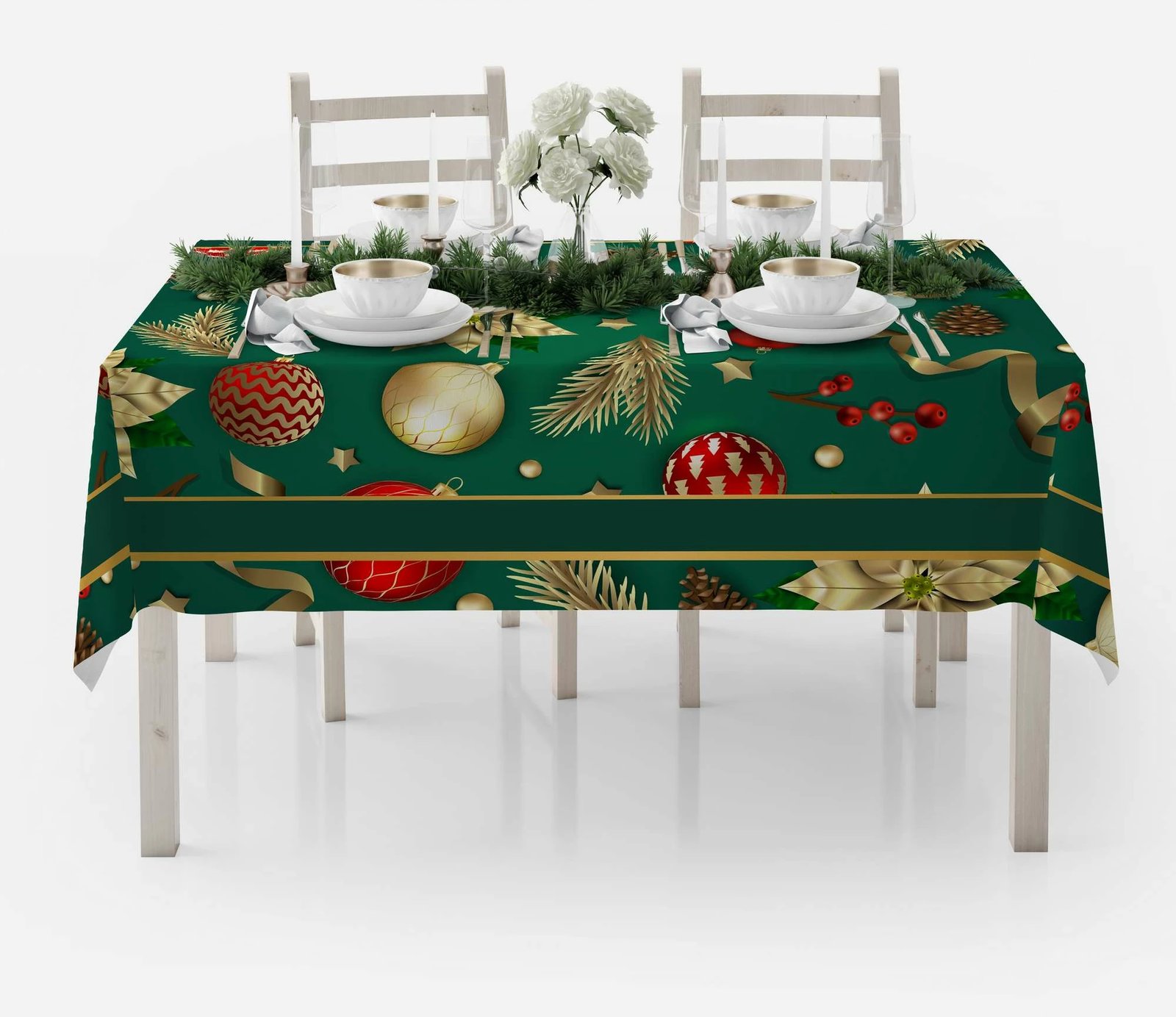 Mbulesë tavoline Hermia Concept, shumëngjyrëshe, 140x140cm