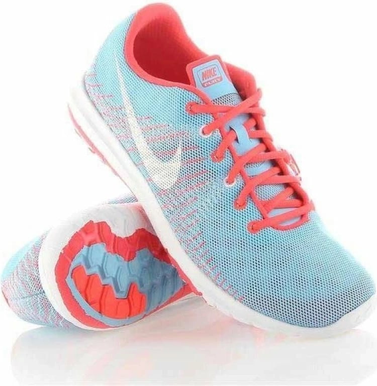 Atlete sportive Nike për femra, kaltër/portokalli