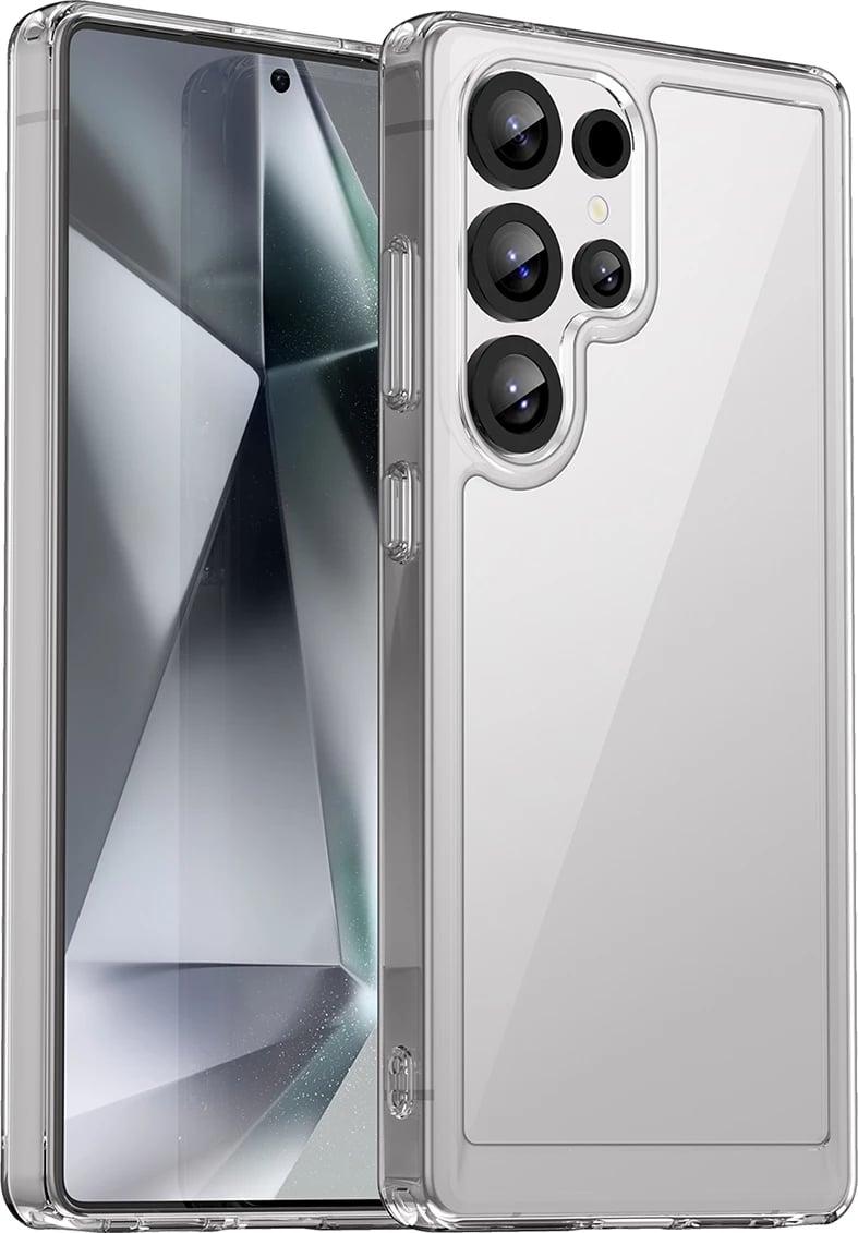 Mbështjellës Hurtel Outer Space Case për Samsung Galaxy S25 Ultra, Transparent