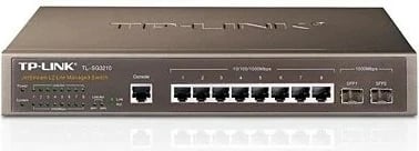 Switch TP-LINK TL-SG3210, 8x1GbE, 2xSFP, Managed, Desktop