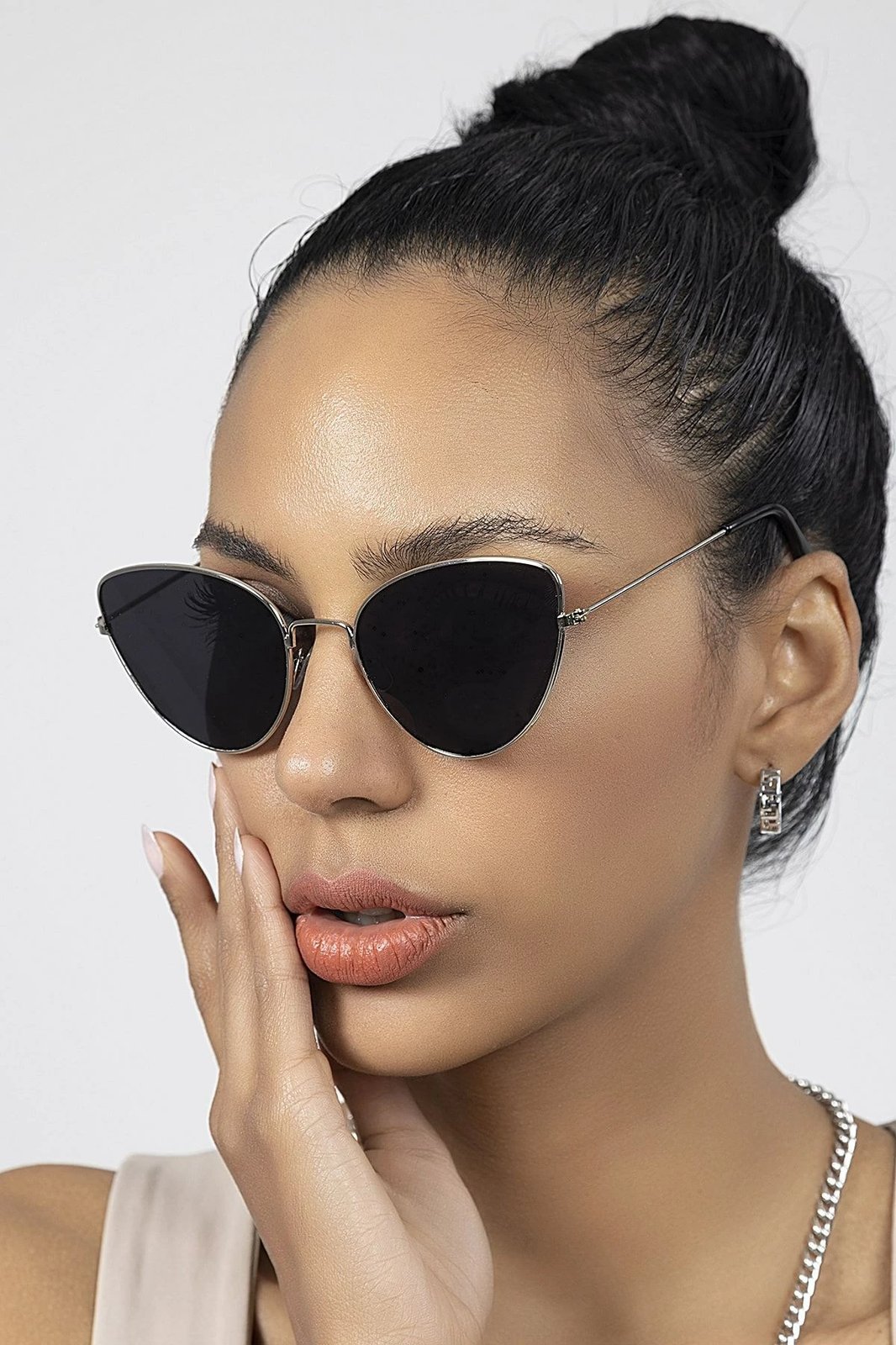 Syze dielli për gra, Jumeon, argjend e zi, Pl22Kg009R004