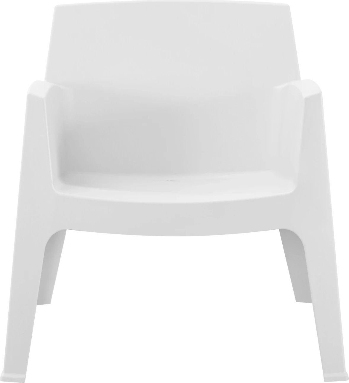 Karrige lounge polipropileni SLEEK, e bardhë, FH6365.01, 62.5x48.5x73Hcm