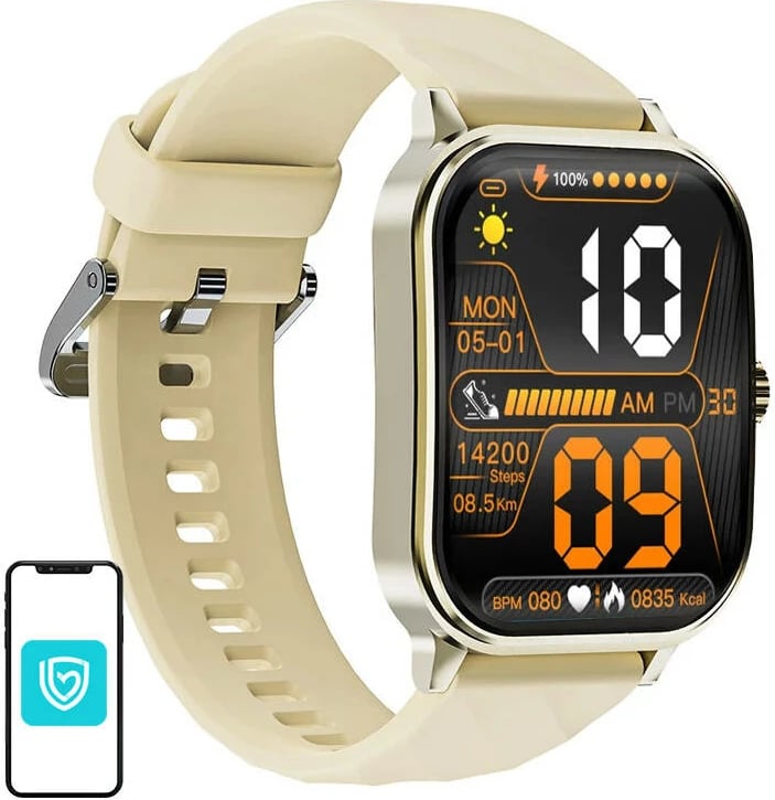 Smartwatch BlitzWolf BW-HL5, 2.1", 300mAh, IP67, i artë