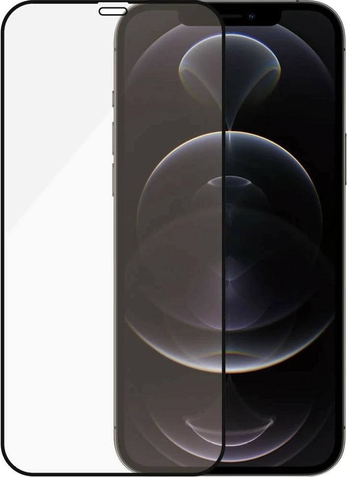 Mbrojtës ekrani PanzerGlass iPhone 12/12 Pro, xham i temperuar, antibakterial