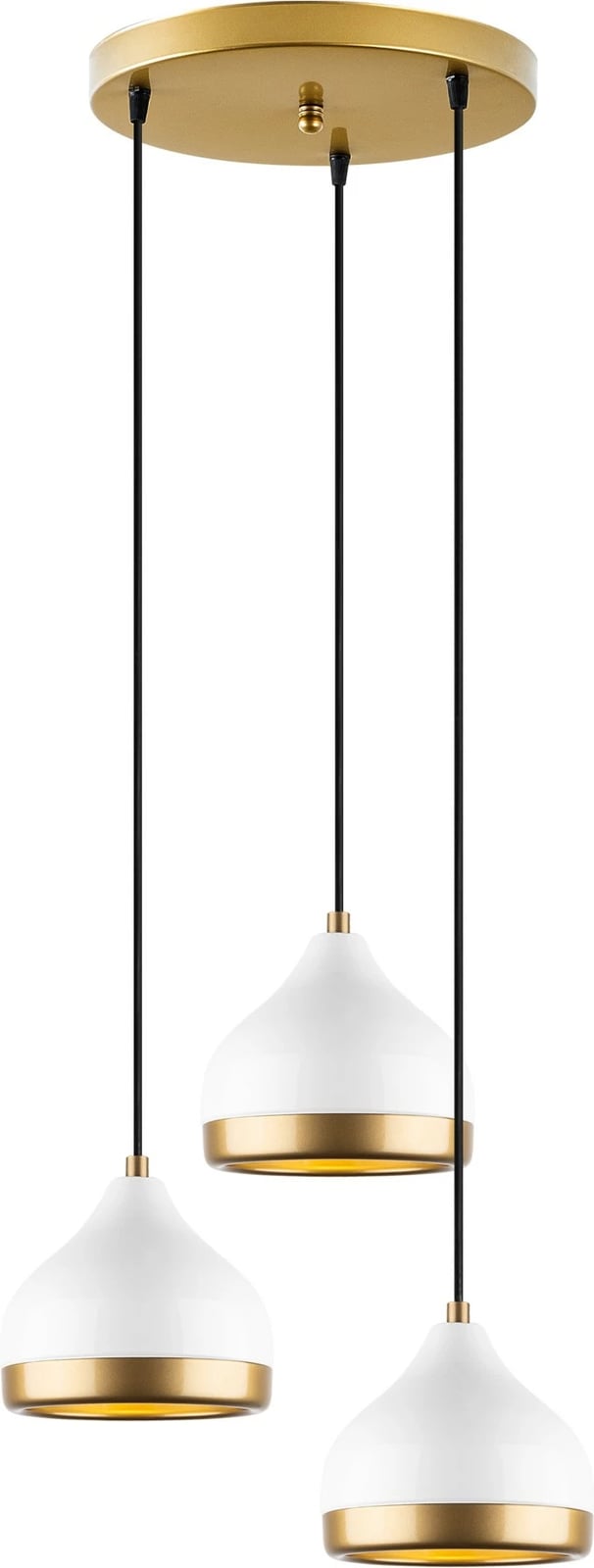 Llambë tavani Opviq, Yildo - M-6875, metalike, e bardhë