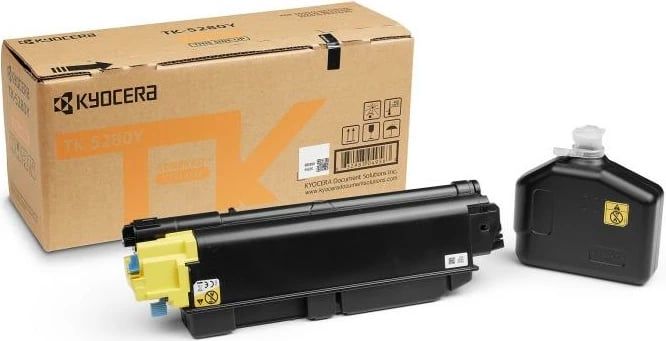 Toner Kyocera TK-5280Y (1T02TWANL0), rendiment 9,750–23,700 faqe, origjinal, e verdhë