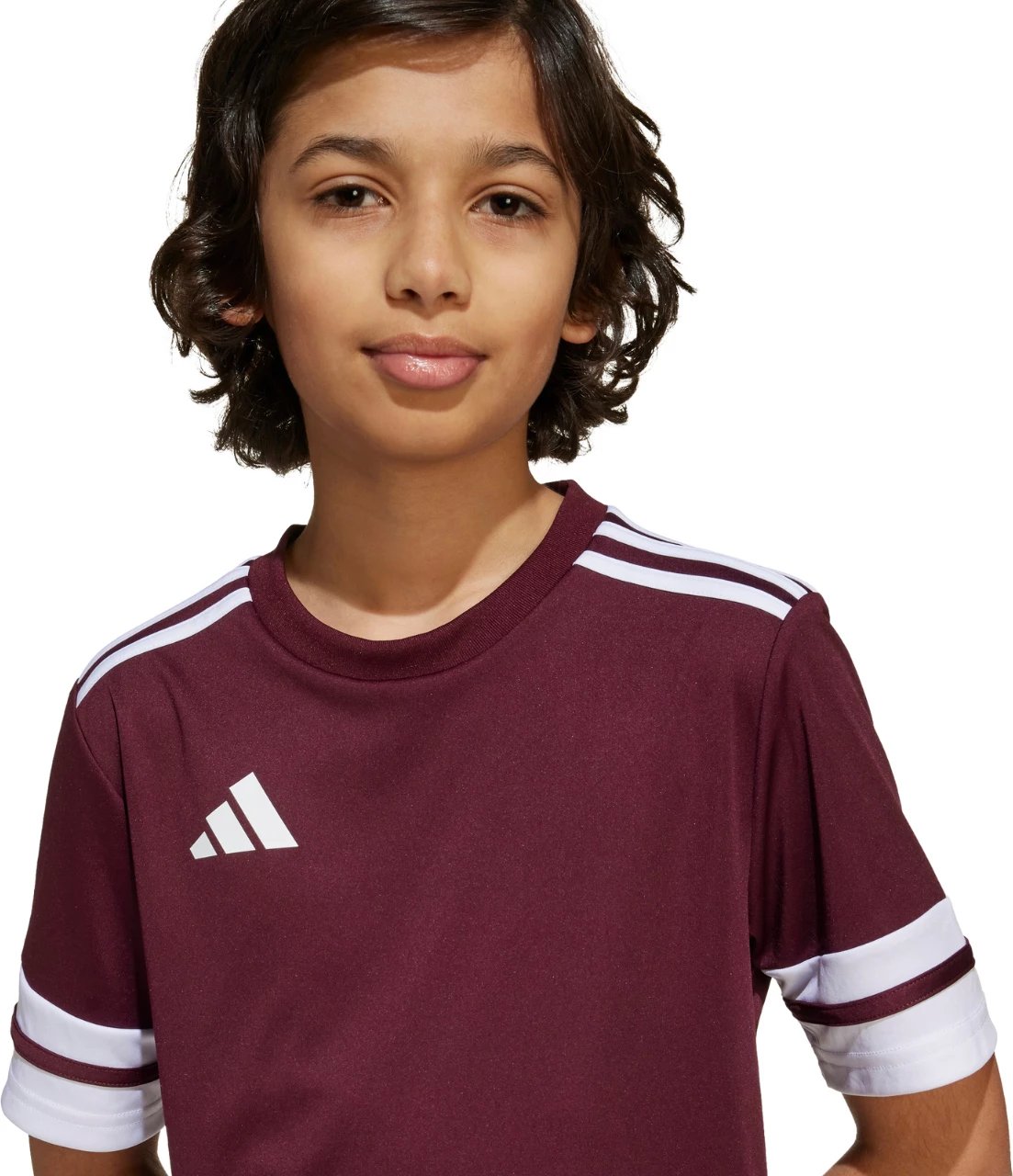 Maicë për fëmijë adidas, e kuqe e errët