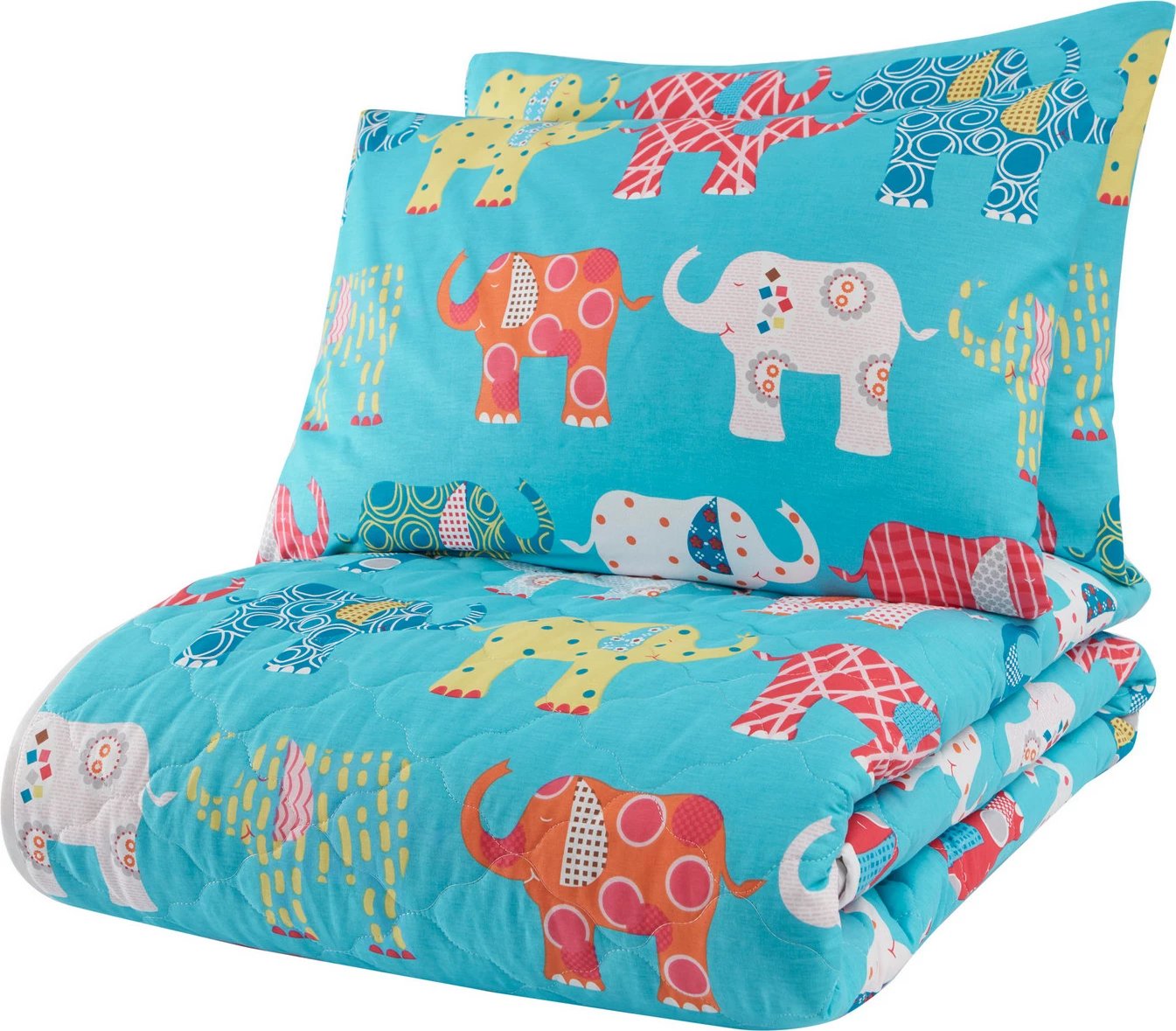 Përparëse e madhe e shtratit, e qepur, Filika, shumëngjyrëshe, L'Essentiel Linge de Maison