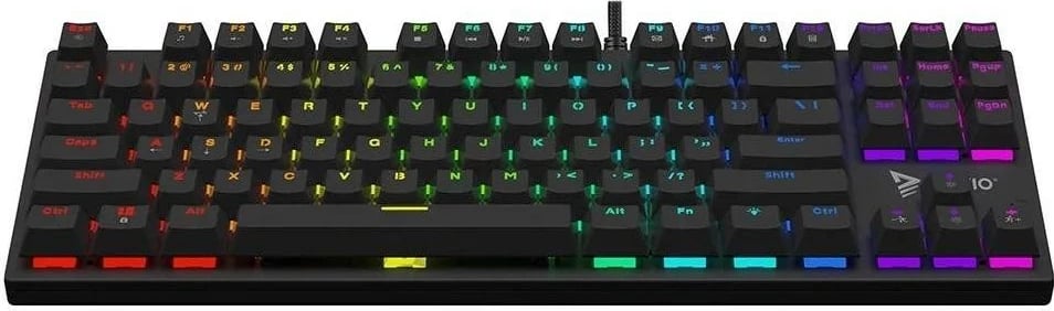 Tastierë mekanike Savio Tempest X2, RGB, Outemu Brown, e zezë Tastierë mekanike Savio Tempest X2, RGB, Outemu Brown, e zezë